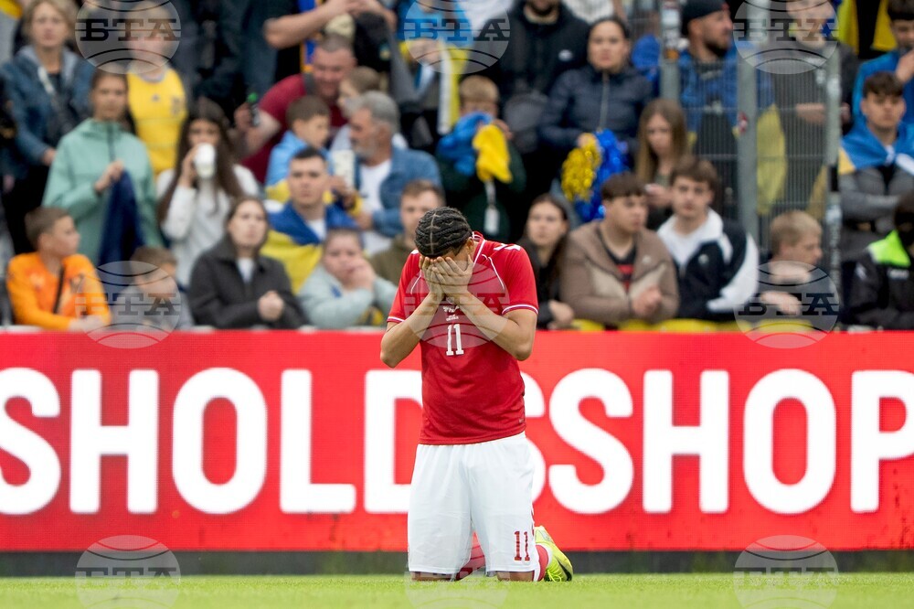 Denmark Ukraine Soccer