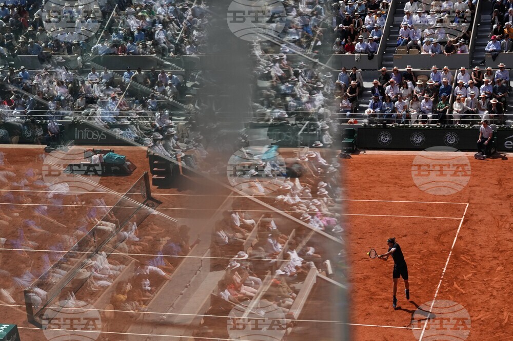 APTOPIX French Open Tennis
