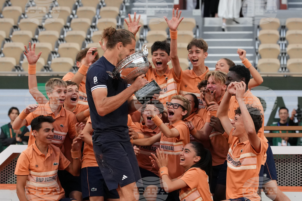 APTOPIX French Open Tennis