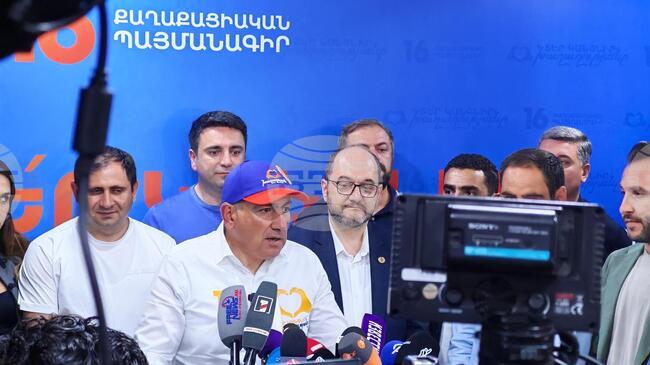 Олигархичната система трябва да бъде напълно изкоренена от Армения, заяви Пашинян, обявявявайки победа на парламентарния вот