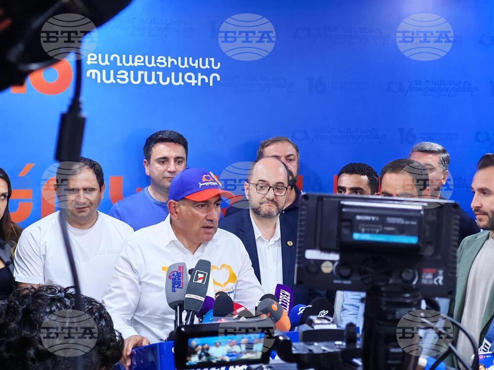 Prime Minister Nikol Pashinyan's Civil Contract Party Wins Parliamentary Elections in Armenia