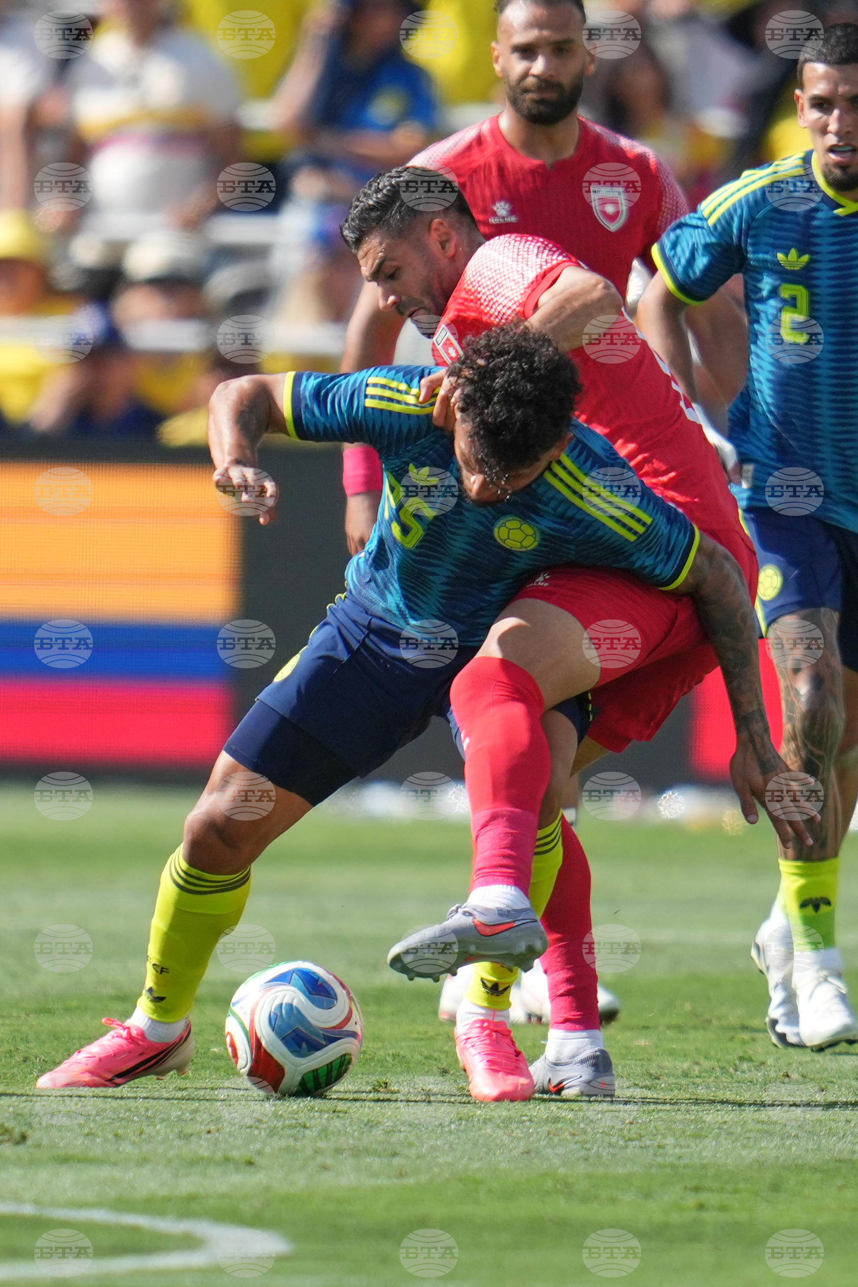 Colombia Jordan Soccer