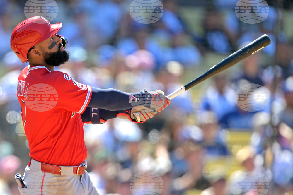 Angels Dodgers Baseball