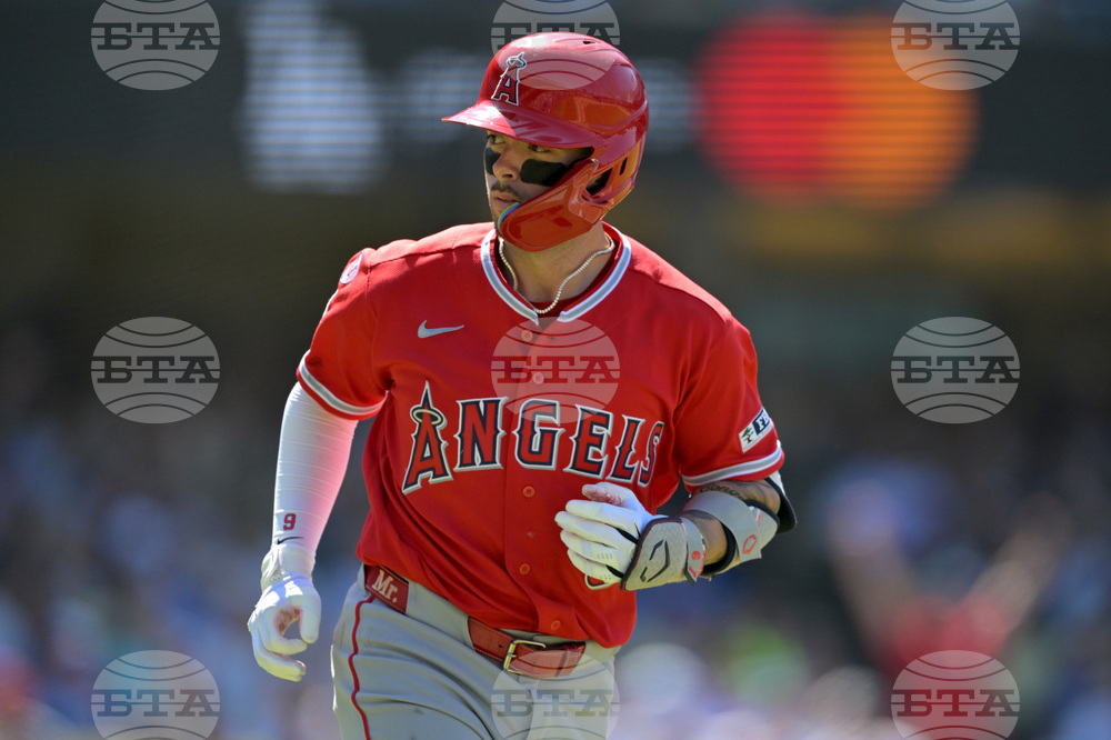 Angels Dodgers Baseball