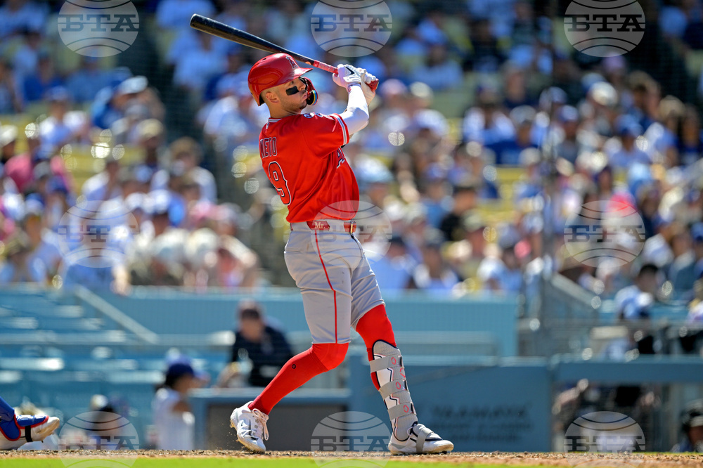 Angels Dodgers Baseball