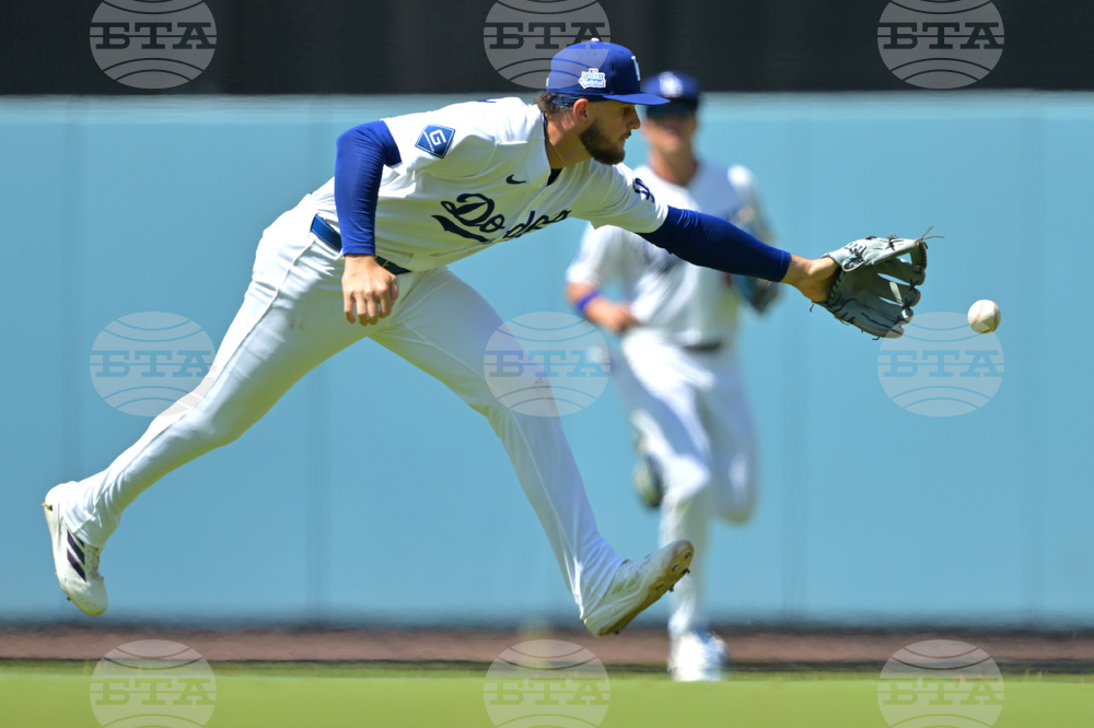 Angels Dodgers Baseball