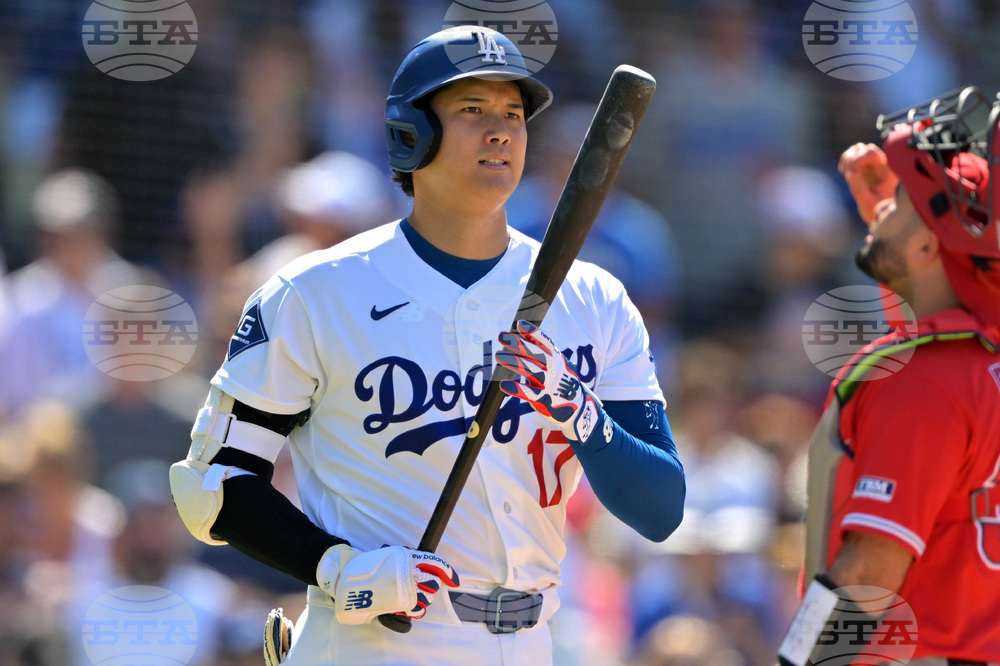 Angels Dodgers Baseball