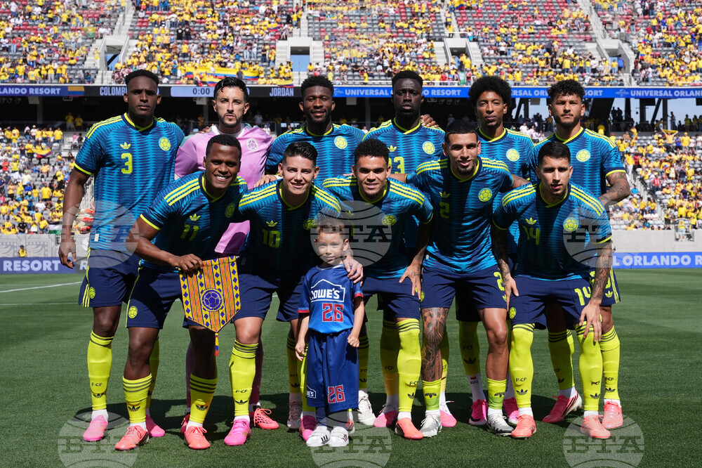 Colombia Jordan Soccer