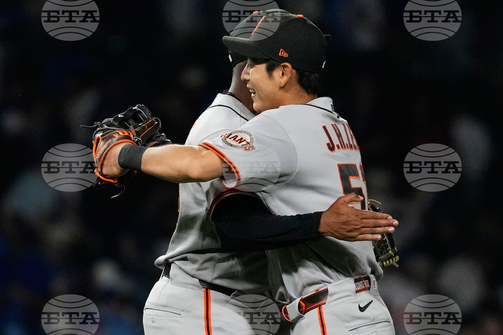 Giants Cubs Baseball