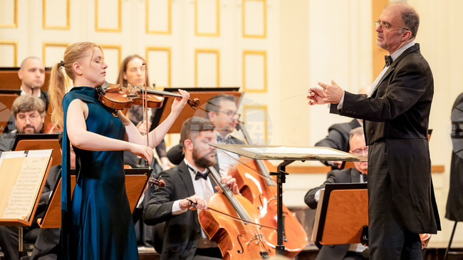 The National Orchestra captivated the audience at the Mozarteum in Salzburg
