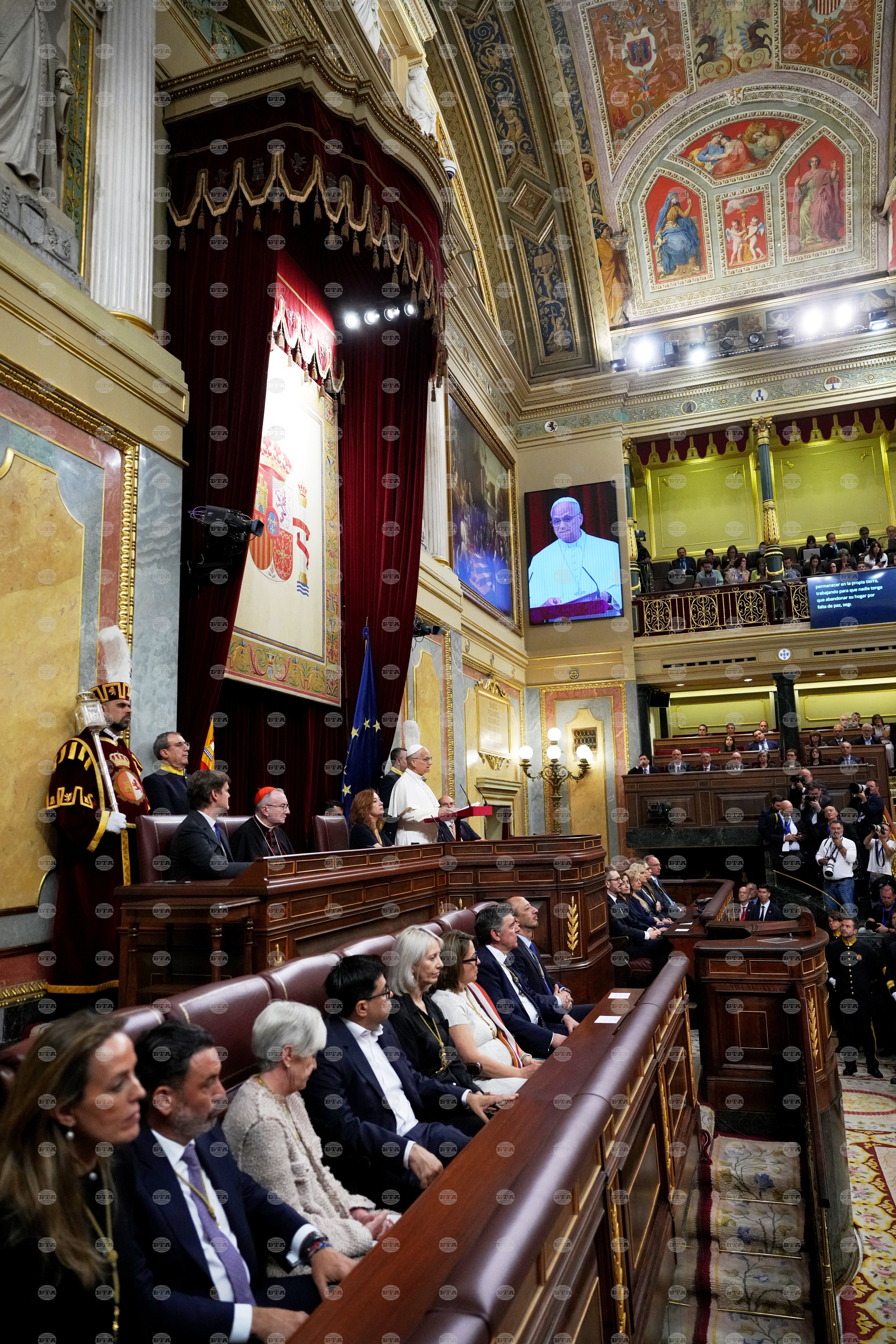 Spain Pope