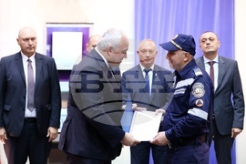 МВР - пожарникари - награждаване