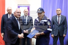 МВР - пожарникари - награждаване