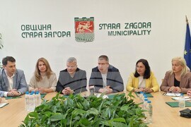 Стара Загора - Община - пресконференция