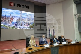 Производствена база на „Лукойл Нефтохим Бургас“ - нов особен търговски управител - пресконференция