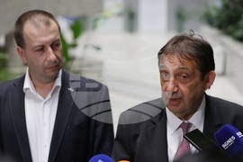Министерство на регионалното развитие и благоустройството - свлачище - брифинг