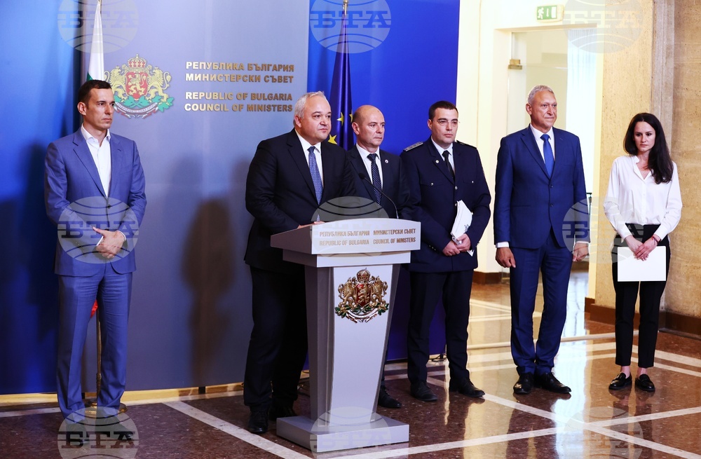Министерски съвет - пътна безопасност - пресконференция
