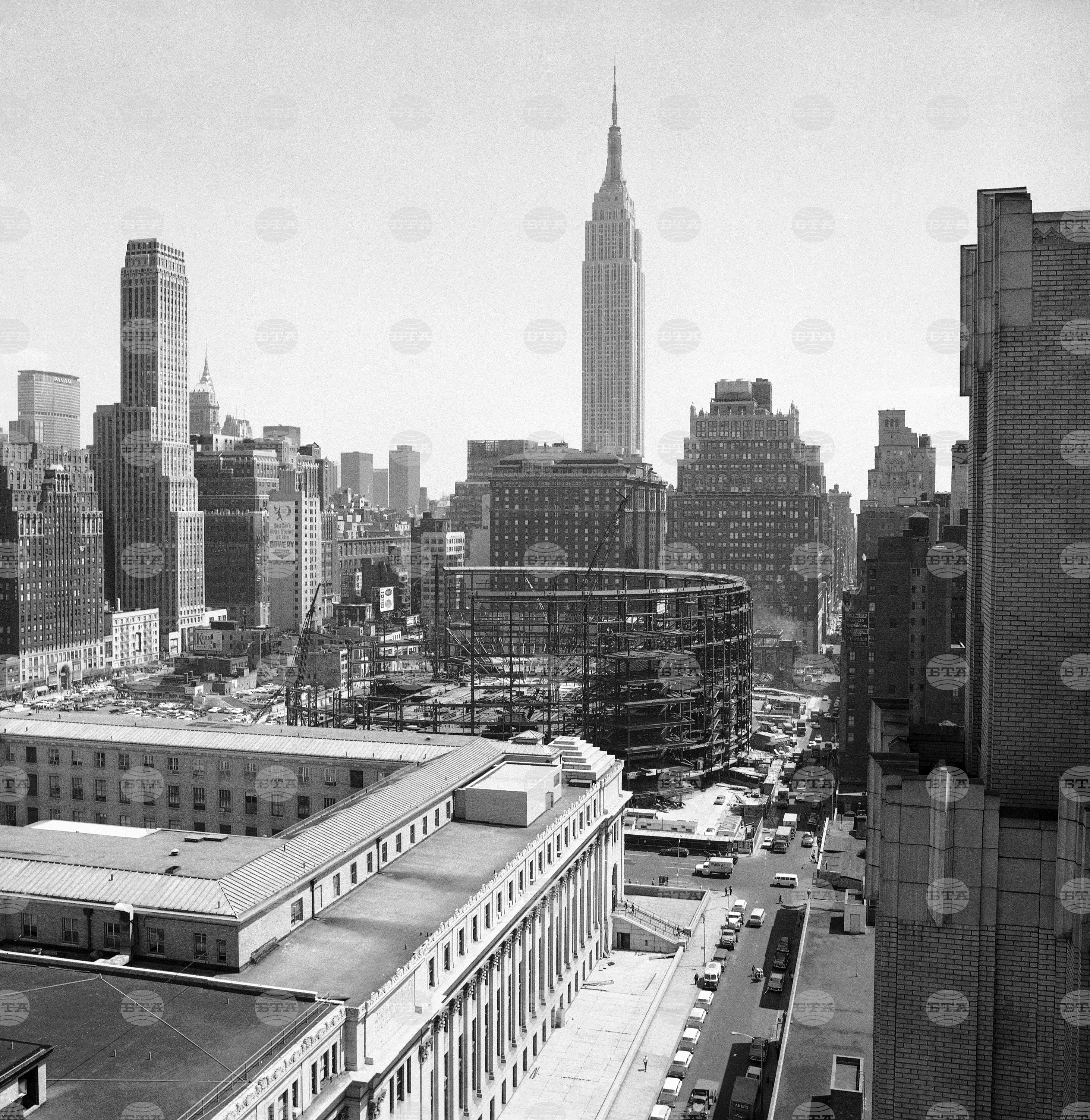 Madison Square Garden Construction