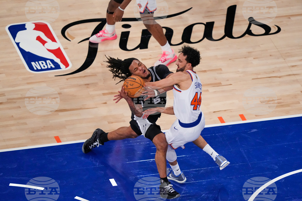 APTOPIX NBA Finals Spurs Knicks Basketball