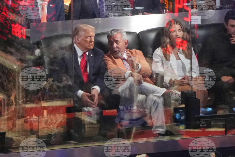 Trump NBA Finals Basketball