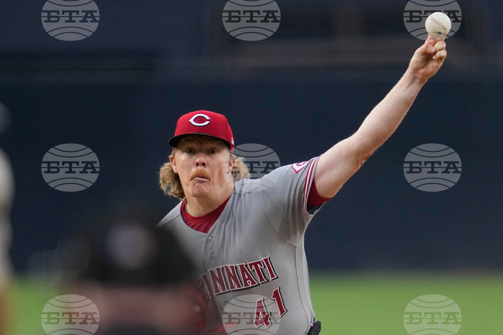 Reds Padres Baseball