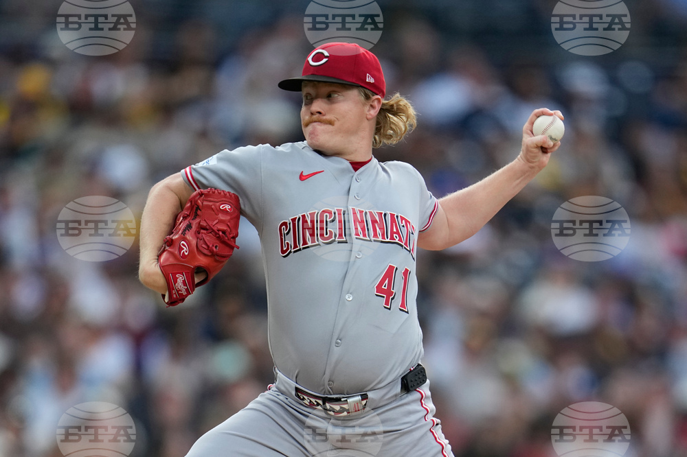Reds Padres Baseball