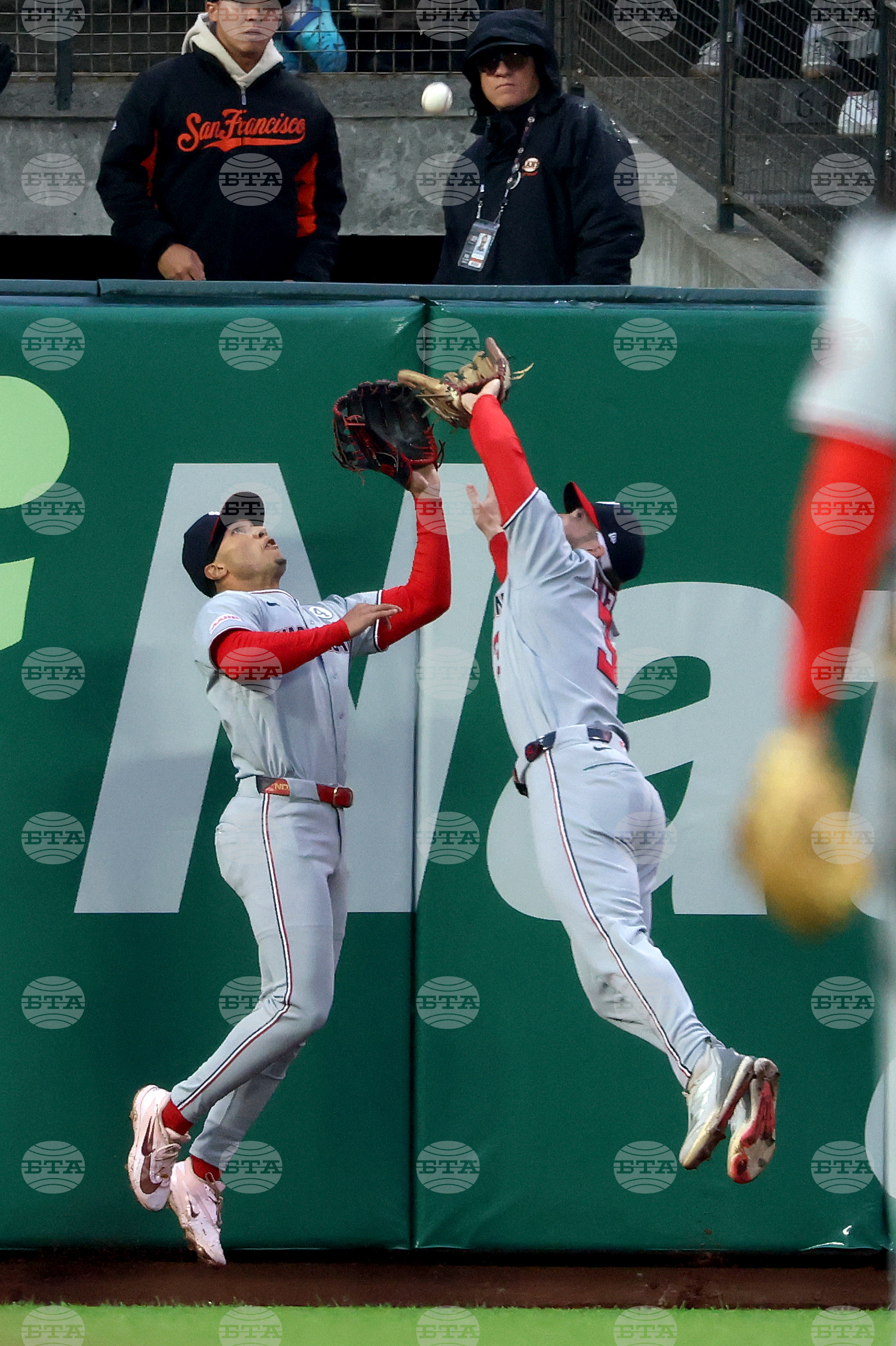 Nationals Giants Baseball
