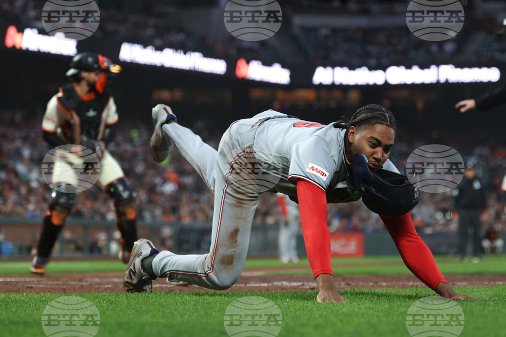 Nationals Giants Baseball