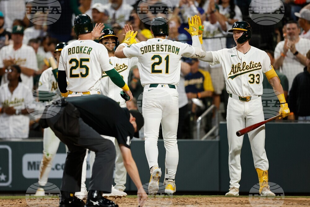 Brewers Athletics Baseball