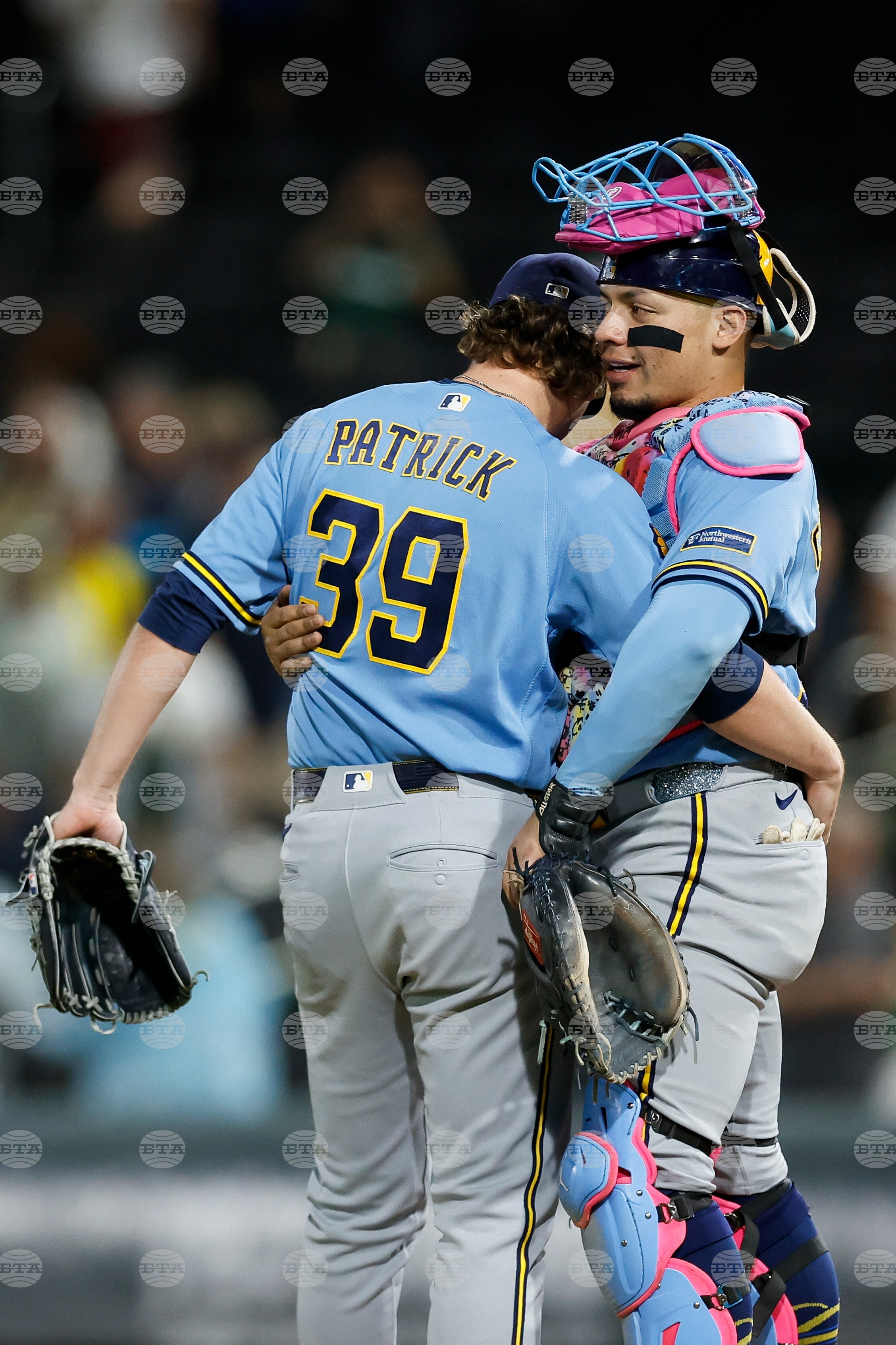 Brewers Athletics Baseball