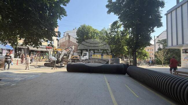 Предстои подмяна на канализационната система, пресичаща улица "Марица" в Сандански, движението не е преустановено