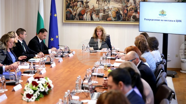 President Iotova Starts Consultations with Parliamentary Forces about New Central Election Commission Members