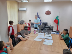 Перник - „Детско полицейско управление“ - заключително мероприятие
