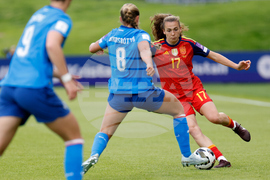 Iceland Spain Women's WCup Soccer
