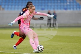 Iceland Spain Women's WCup Soccer