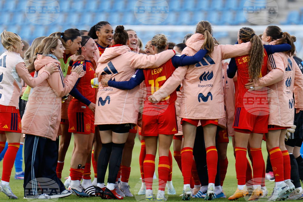 Iceland Spain Women's WCup Soccer