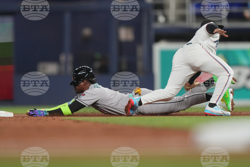 Diamondbacks Marlins Baseball