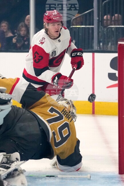 APTOPIX Stanley Cup Hurricanes Golden Knights Hockey