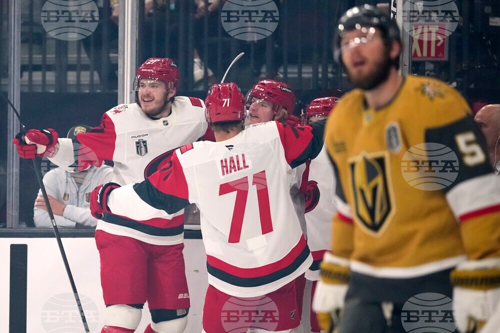 Stanley Cup Hurricanes Golden Knights Hockey