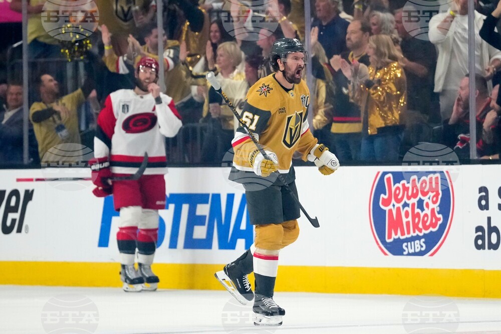 Stanley Cup Hurricanes Golden Knights Hockey