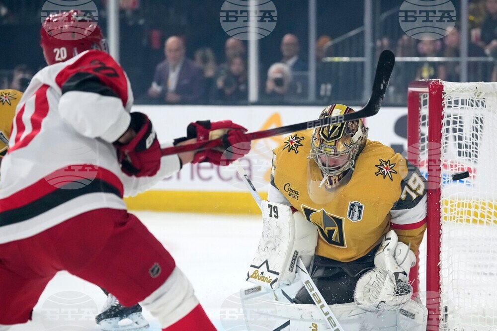 Stanley Cup Hurricanes Golden Knights Hockey