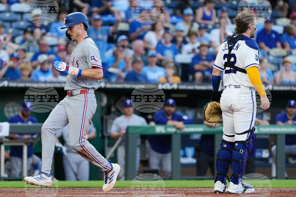 Rangers Royals Baseball