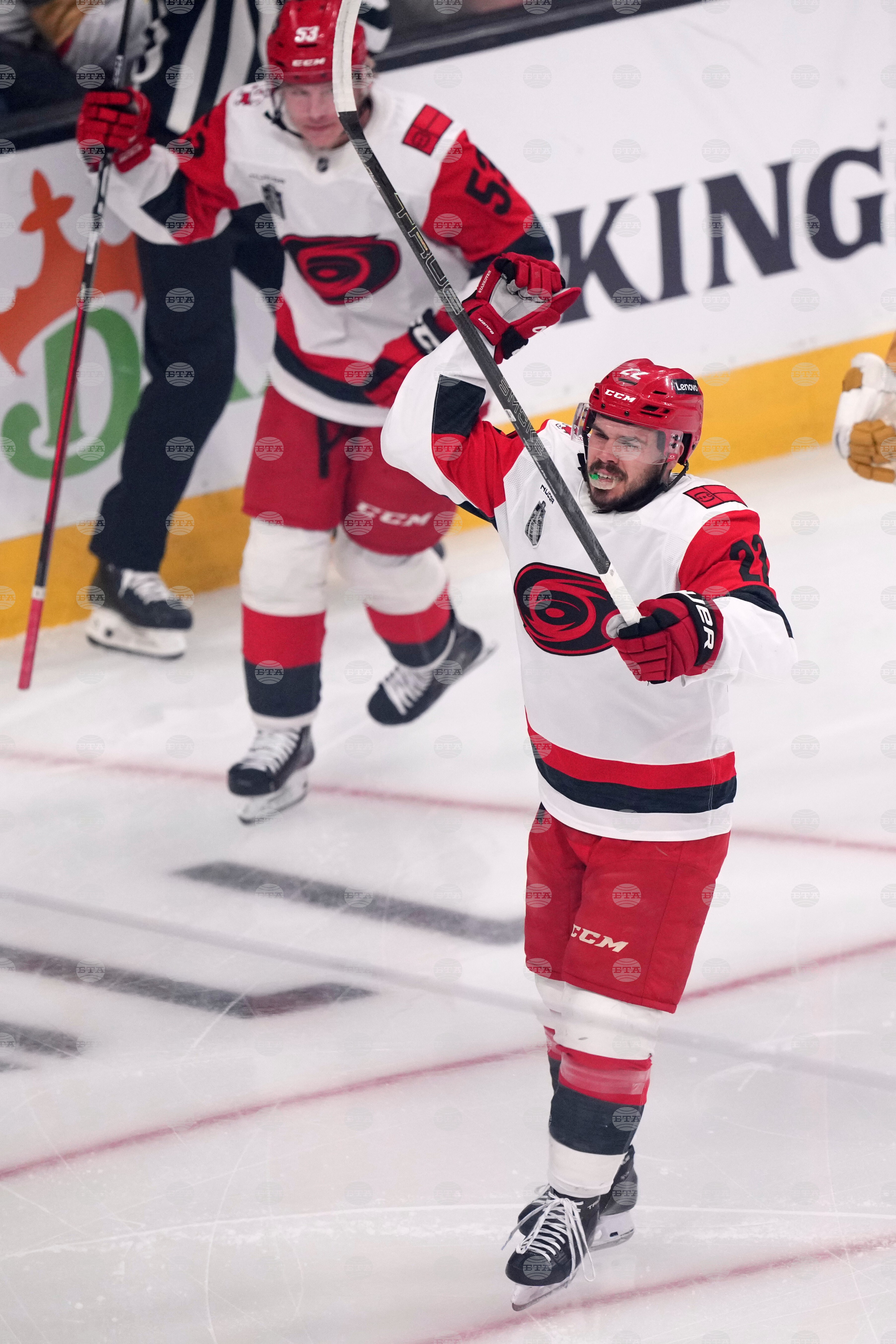 Stanley Cup Hurricanes Golden Knights Hockey