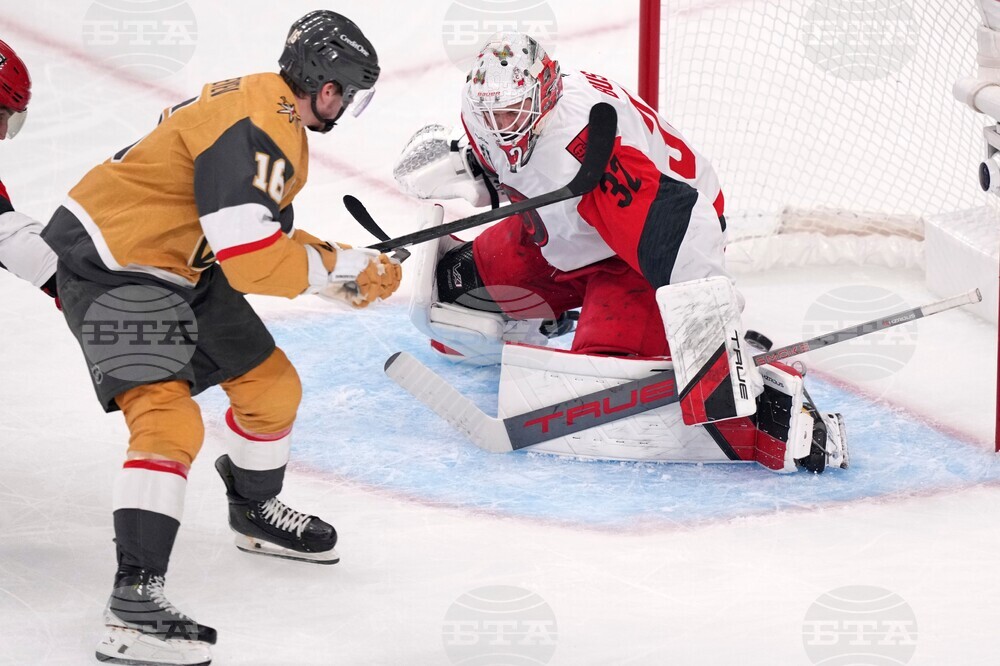 Stanley Cup Hurricanes Golden Knights Hockey