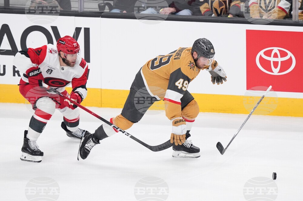 Stanley Cup Hurricanes Golden Knights Hockey