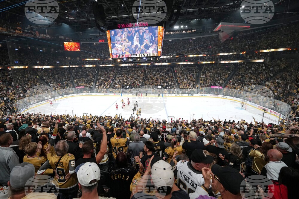 Stanley Cup Hurricanes Golden Knights Hockey
