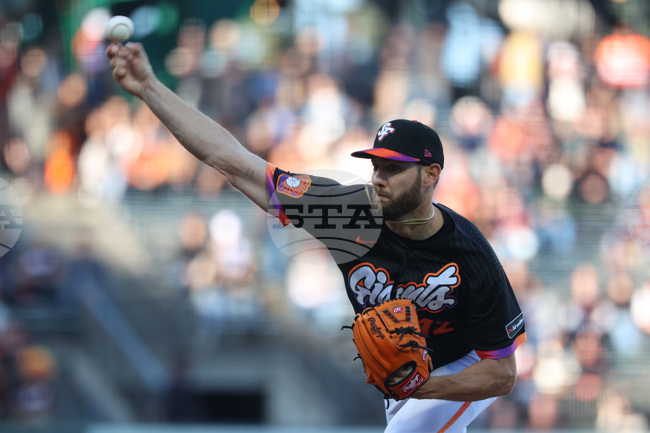 Nationals Giants Baseball