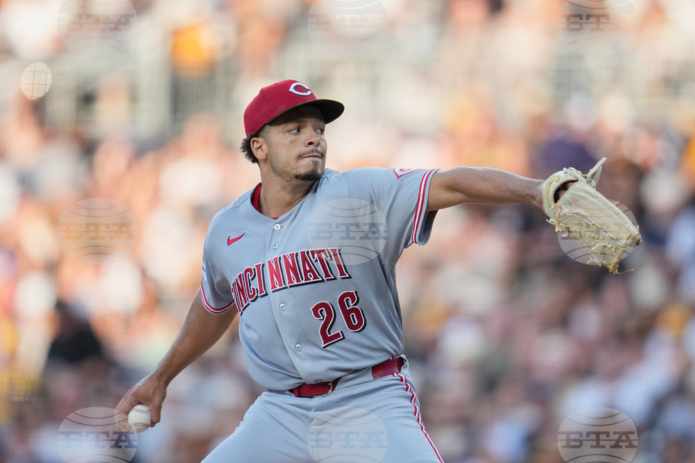 Reds Padres Baseball
