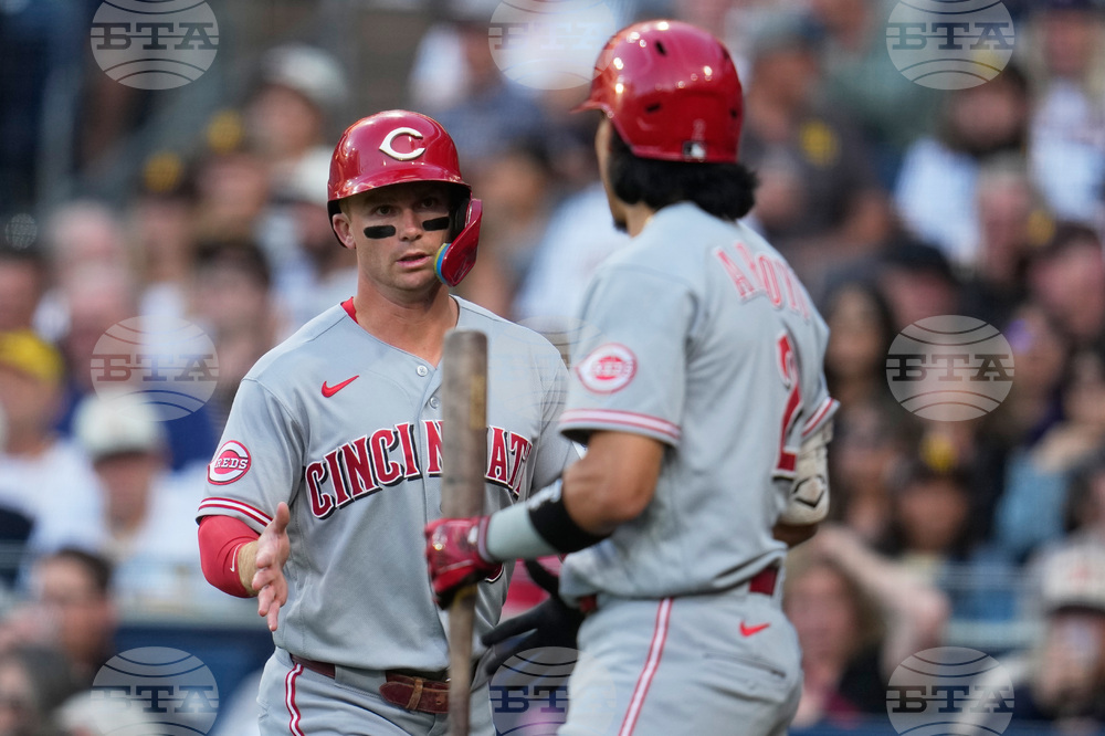 Reds Padres Baseball