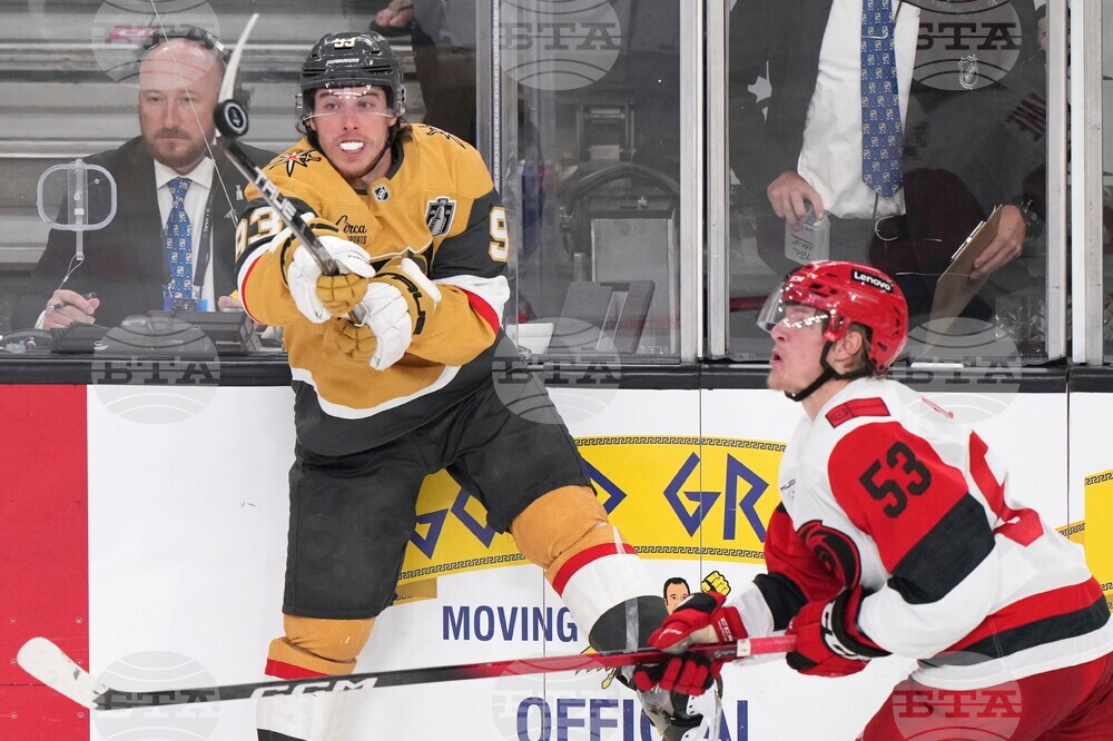 Stanley Cup Hurricanes Golden Knights Hockey